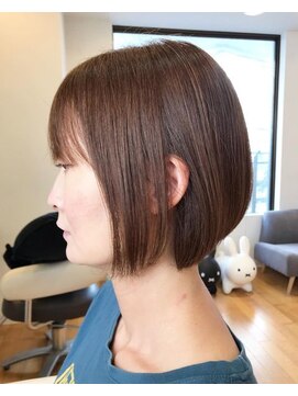 ヘアーロイズ(HAIR Loi's) ボブ×ベージュブラウン