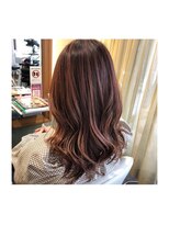 アパルトメント ジェシカ(l'appartement de Jessica)&nbsp;ナチュラルバレイヤージュ　ピンク