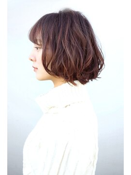 ヘアメイク イズム(HAIR MAKE ism) 【ism 千葉】フェミニンボブS 20、30、40代大人可愛いひし形小顔