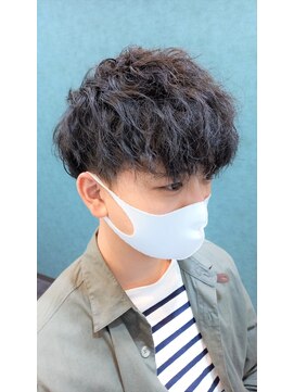 ヘアースペースシャルム (HAIR SPACE Charme) 波感スパイラルパーマ×ツーブロマッシュ！