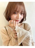 愛されボブとこっくりミルクティー☆
