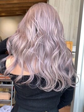 リード バイ ラグーン(LEAD by LAGOON) ホワイトミルクティーベージュケアブリーチインナーイヤリング