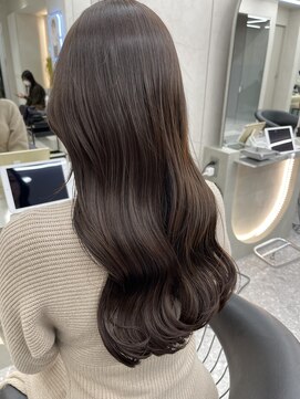 ロンド マーレ 天神大名店(Lond mare) 韓国風ヘア コリアンヘア 顔まわりレイヤー 顔まわりカット