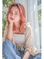 アンジェリカ 広島駅前店(ANGELICA)&nbsp;【angelica_kyono】くびれレイヤー　韓国風　オレンジベージュ