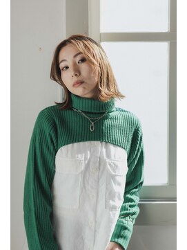トリ 三宮店(TORi) 大人雰囲気切りっぱなしボブ