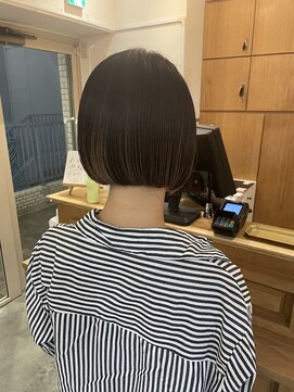 クラップス 綱島店(CLAPS) コンパクトボブ/ミニボブ/ダークグレージュ/２０代30代40代