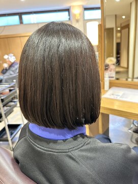 ユウヘアー 石川橋店(U Hair) ぱっつんボブ