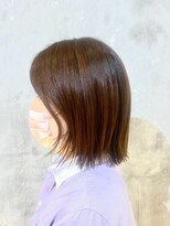 クリュウゲート 三鷹店(KURYU GATE)&nbsp;マッシュパーマ・グレージュ・白髪ぼかし