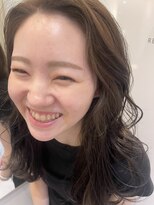 ジルバイジアン(JILL by GIEN)&nbsp;前髪なし/ロングレイヤー/ベージュカラー　　梶屋