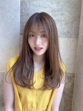 ロンドアリシア 金山(Lond Alexia) イヤリングカラー 縮毛矯正 韓国風 ダブルカラー 髪質改善_4324