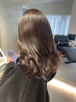 ガリカ 渋谷(Gallica)&nbsp;<小岩井美希>ブリーチなしツヤ感たっぷり柔らかオリーブベージュ