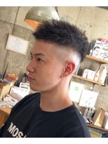 ヘアカロン 熊本本店(Hair CALON)&nbsp;メンズカットスキンフェードツイストスパイラルパーマ