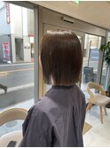 【ADORE横浜】切りっぱなし×グレージュ