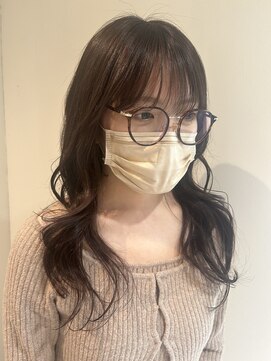 スタイル(STYLE) ブリーチなしカラー ニュアンスカラー ウェーブヘア