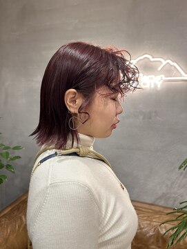 ハレ(hale) くるくるバングスタイリング*