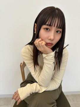 ソソ(soso.) 大人可愛い【ストレート×ワイドバング】