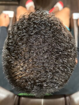 ヒロギンザバーバーショップ 大宮店(HIRO GINZA BARBER SHOP) 濡れパン パンチパーマ