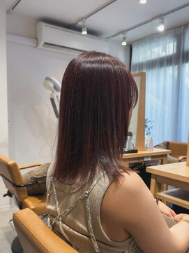 クラップス 上大岡(CLAPS) くすみピンク/ピンクグレージュ/ストレート/ミディアム