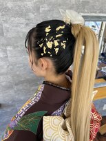 クロリ(Coloris) 成人式ヘアアレンジ+着付け