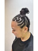 だんじり編み込み8