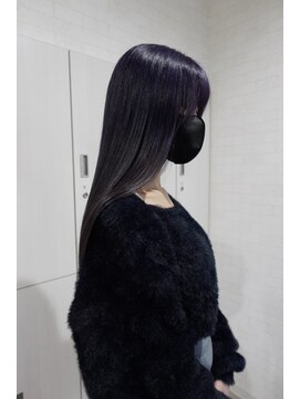 シェミール(CHEMIR) ダークパープル×ブリーチカラー【四日市】