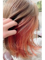 ゴロクヘアー(56 hair) インナーオレンジ【56hair 戸越銀座】