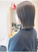 プツッとボブ×髪質改善プレミアムケア