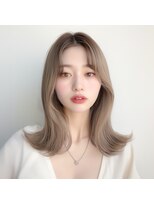 モアナ バイ ヘッドライト 新越谷店(Moana by HEADLIGHT) Moana【新越谷】#くびれヘア#ブリーチ#ダブルカラー#韓国風ヘア