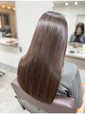 潤艶ブラウンロング