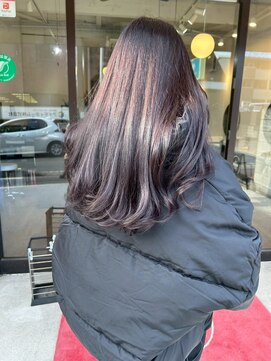 ラック 津田沼(LUCK) ラベンダー/ダブルカラーインナーカラーケアブリーチ