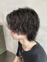 フィフス 仙台(fifth)&nbsp;シャドウパーマツイストスパイラルパーマメンズパーマ緩め波巻き