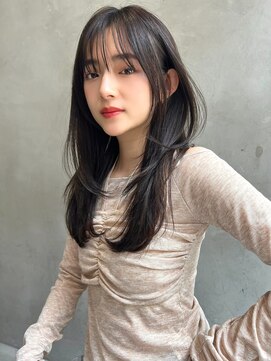 ロジッタ(ROJITHA) 【ROJITHA原宿表参道】顔まわりレイヤー×スモーキーグレージュ