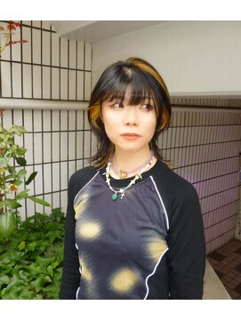 ビンナ(BINNA) デザインカラー縮毛矯正レイヤーカット