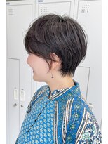 ビューナゴヤ 名駅(VIEW NAGOYA)&nbsp;丸顔/ミニウルフ/チェリーブラウン/ショートボブ