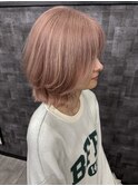 ピンクベージュ/四条河原町/ハイトーン