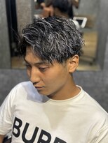 メロウメンズライン 神戸三宮(mellow men's line) ツイストスパイラル / ホワイトハイライト