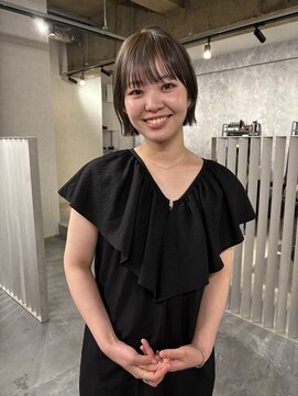 オフ エルア(ofF ’elua) 軽めボブ/ショート/カラー/透明感