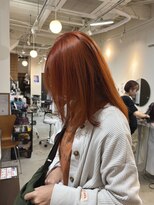 ラック 津田沼(LUCK)&nbsp;オレンジブラウン/ダブルカラーインナーカラーケアブリーチ