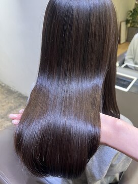 フィルム(FILM) 【FILM 梅本】縮毛矯正/カシミアストレート/艶髪/ミディアム