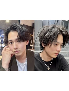 【博多/中洲川端駅2分】簡単スタイリングで仕事もプライベートもキマるスタイルに《カット＋パーマ\14900》