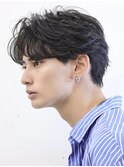 リバースセンターパーマフェザーパーマフェザーショート韓国