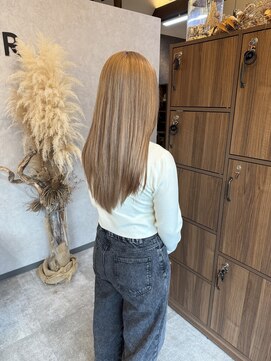 ブランカヘアー 西尾(BLANCA HAIR) ミルクティーベージュ