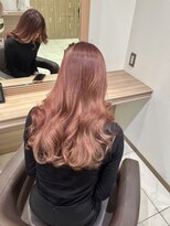アッシュ 浦安店(Ash) ピンクすぎないハイトーンロングヘア色っぽピンク