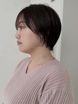 カサネ(casane)&nbsp;上品なブラウンカラーと丸みショート