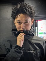 アウル 心斎橋(owl)&nbsp;【刈り上げスパイキーショート】短髪/ピンパーマ/men's
