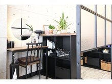 ヴォアール 久我山(VOIR)の雰囲気（半個室でリラックスしてセルフブローが出来ます。）