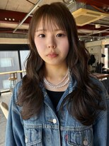 ルーズ(LOOSE)&nbsp;韓国風ミディアムヘアー