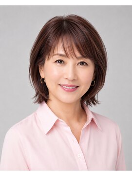 ヘアー リラックス 風香(HAIR RELAX) 【60代・ヘアカラー・白髪染め】若々しい感じのショート・太白区