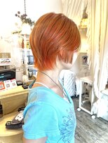 ティアナ(Tiana)&nbsp;ショートウルフ×デザインカラー