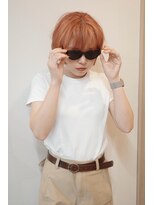 チザン(TIZAN)&nbsp;オレンジベージュ×コンパクトショート